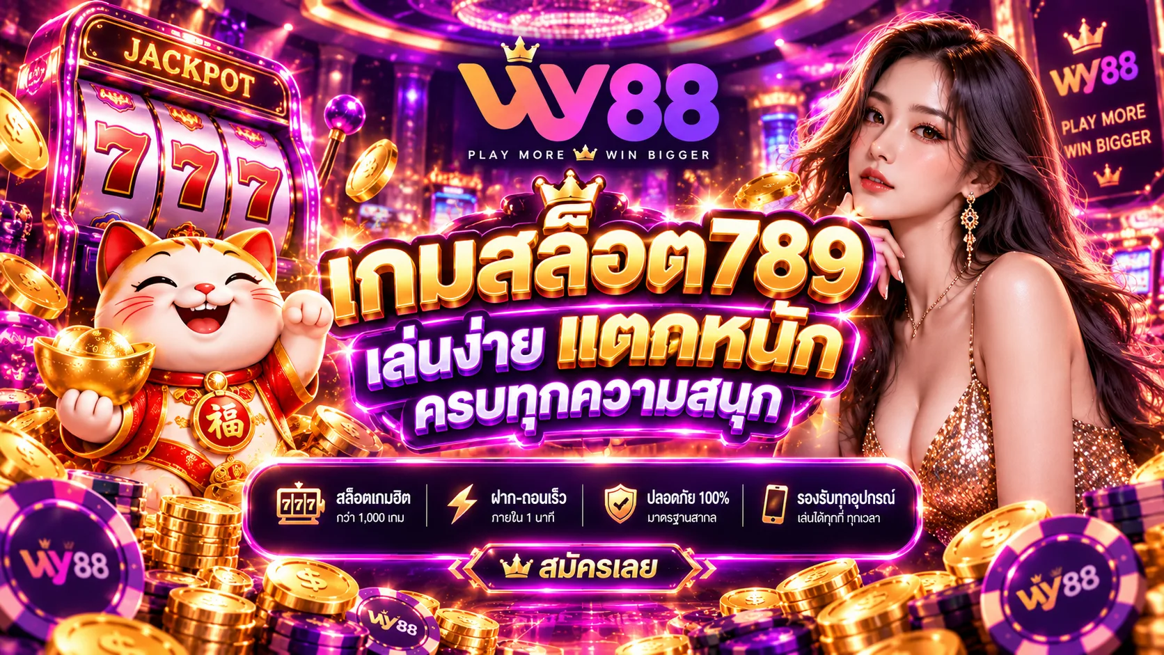 ทำความเข้าใจก่อนตัดสินใจเกี่ยวกับเกมสล็อต789