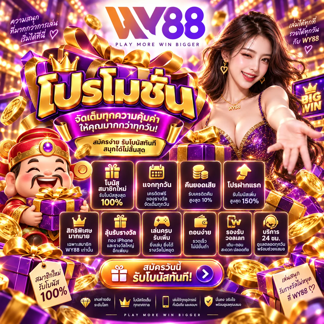 เครดิตฟรี 100